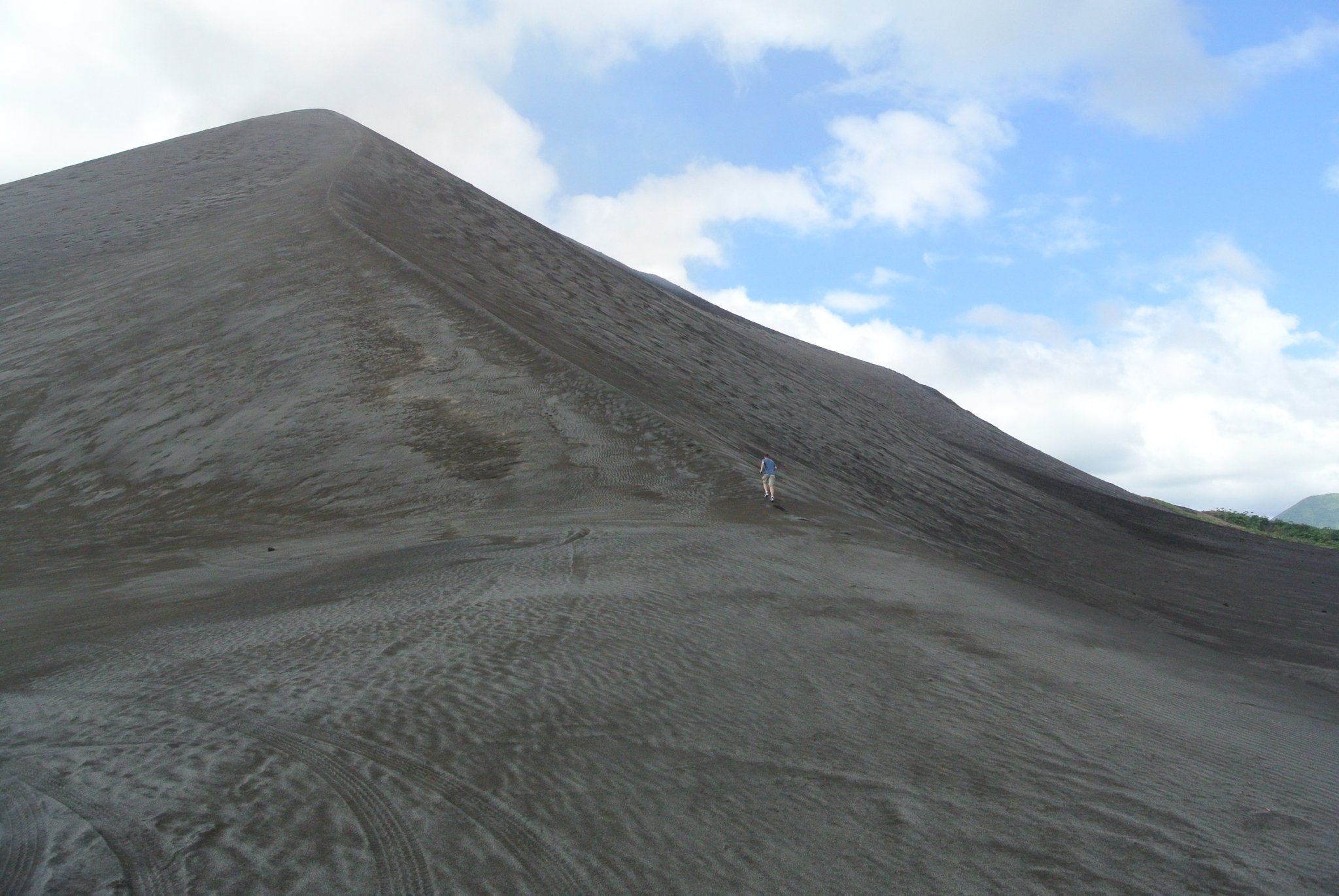Mt Yasur ash plain